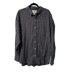 US EXPEDITION BUTTON DOWN SHIRT MENS XL SEERSUCKER 100% COTTON BREATHABLE CASUAL